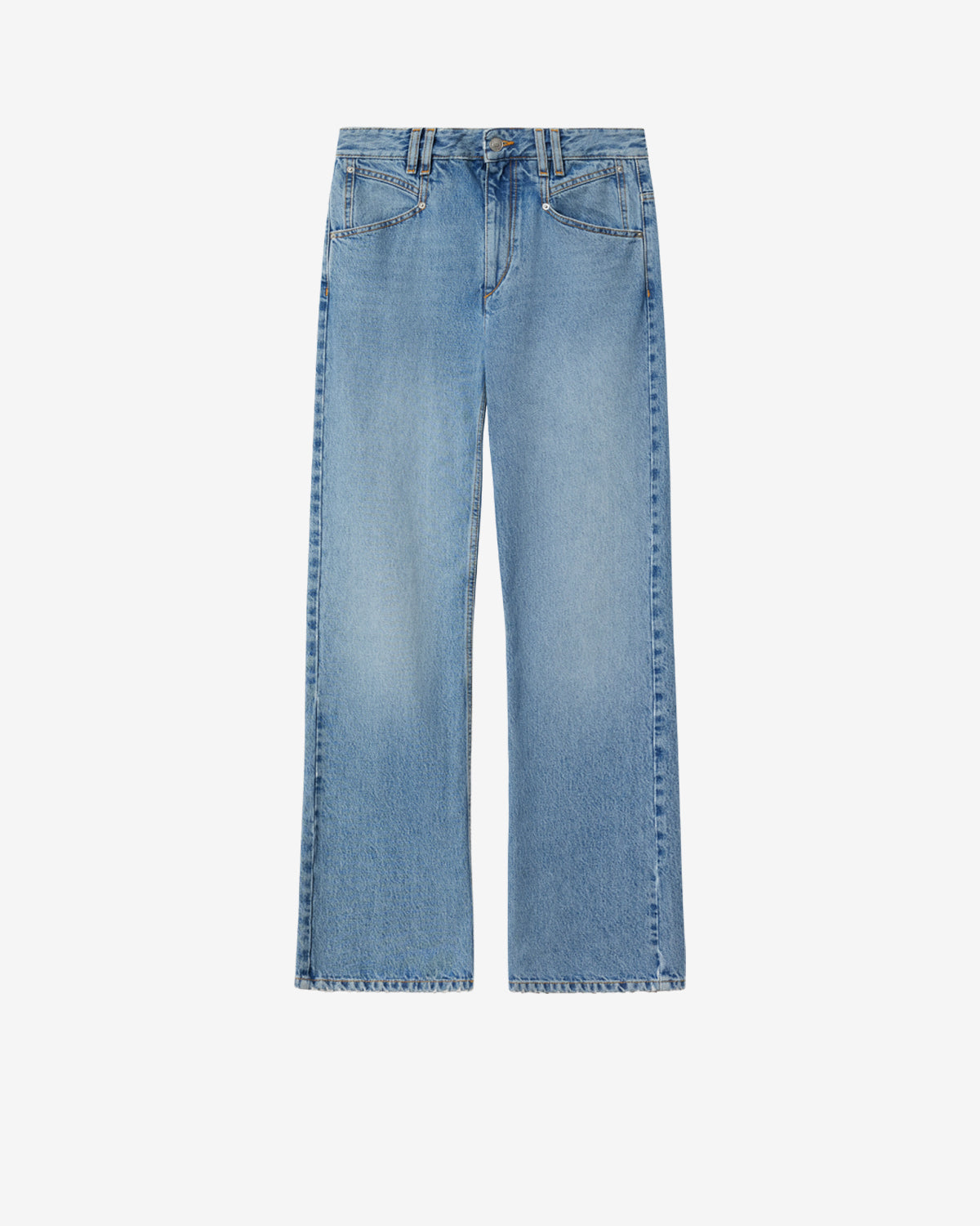 LEMONY PANTS Woman light blue | ISABEL MARANT Official online store