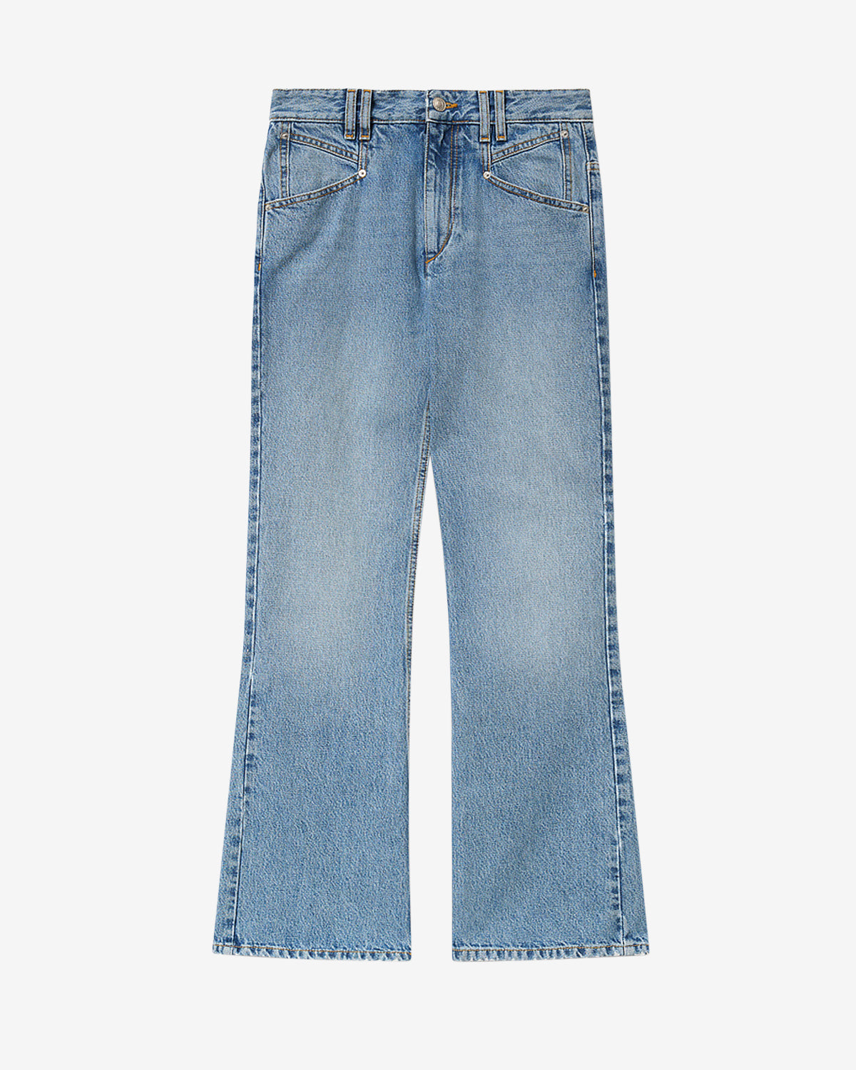 Pantalon belvia en coton - Bleu clair - Woman - 5