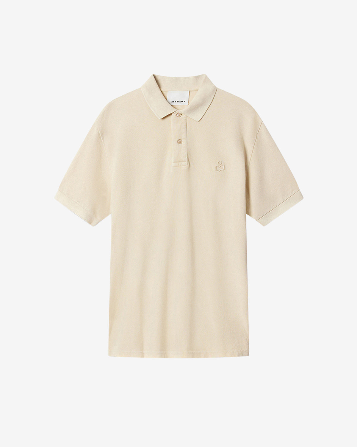 Afko short-sleeve piqué cotton polo shirt - Light yellow - Man - 5