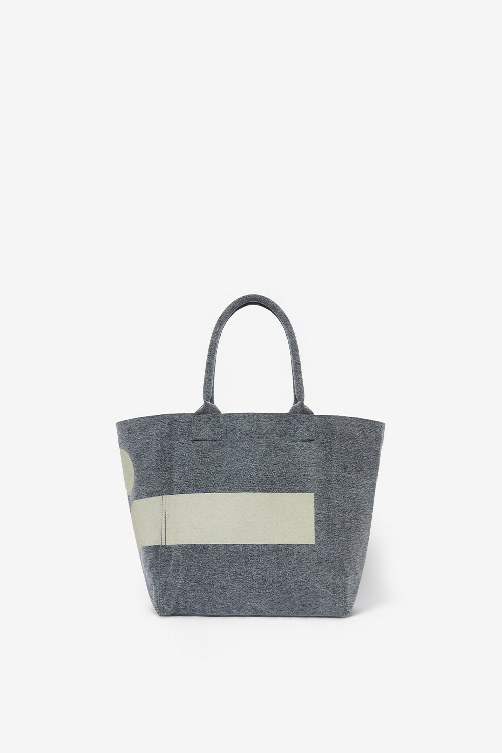 Borsa small yenky in cotone con logo - Nero lavato - Woman - 5