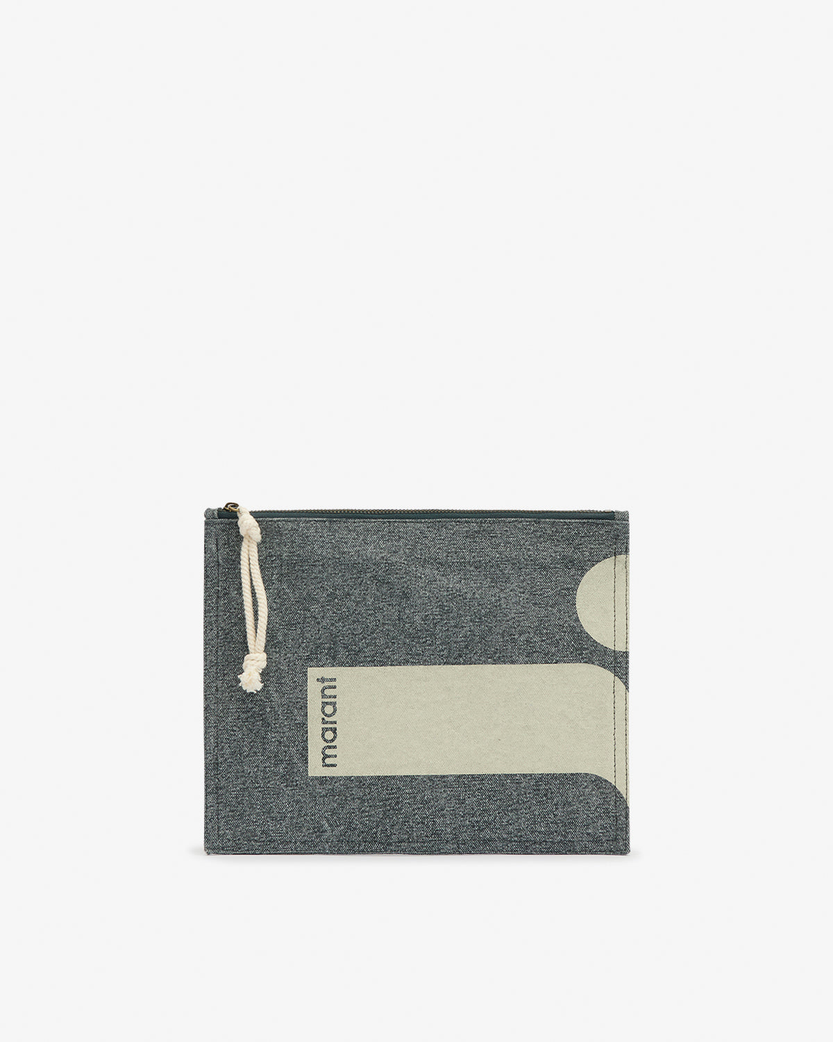 Pochette netia en coton - Noir délavé - Woman - 1