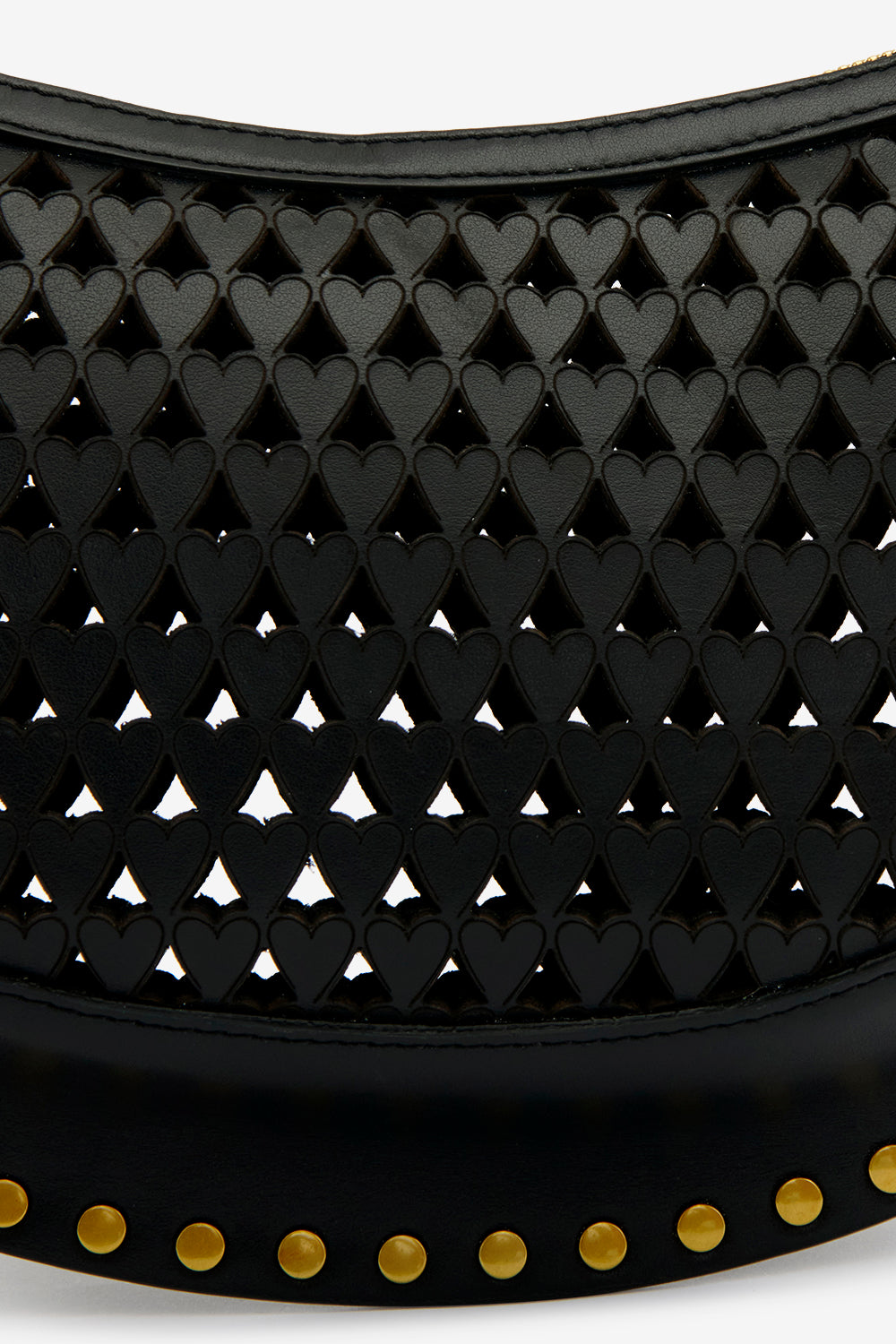 Sac porté épaule oskan moon en cuir - Noir - Woman - 3