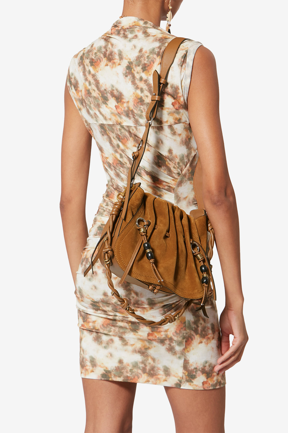 Schultertasche bolton aus leder - Cognac - Woman - 2