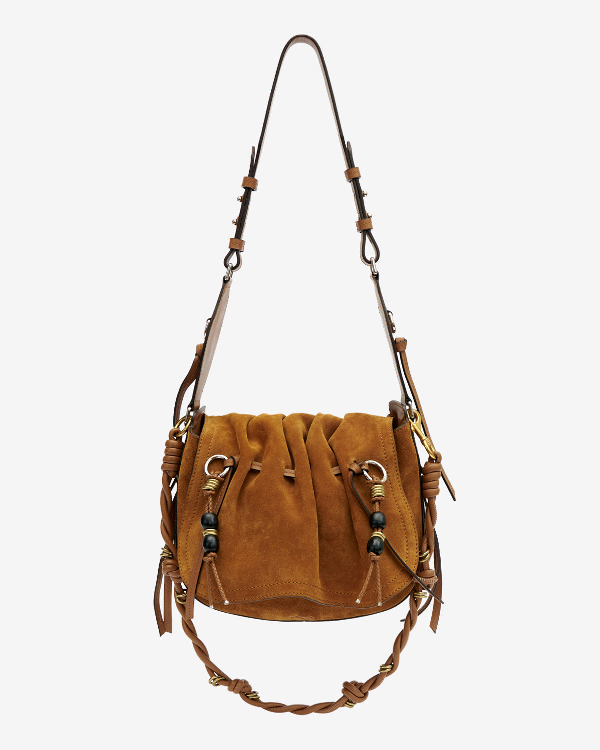 BOLTON SHOULDER BAG Woman cognac | ISABEL MARANT Official online store