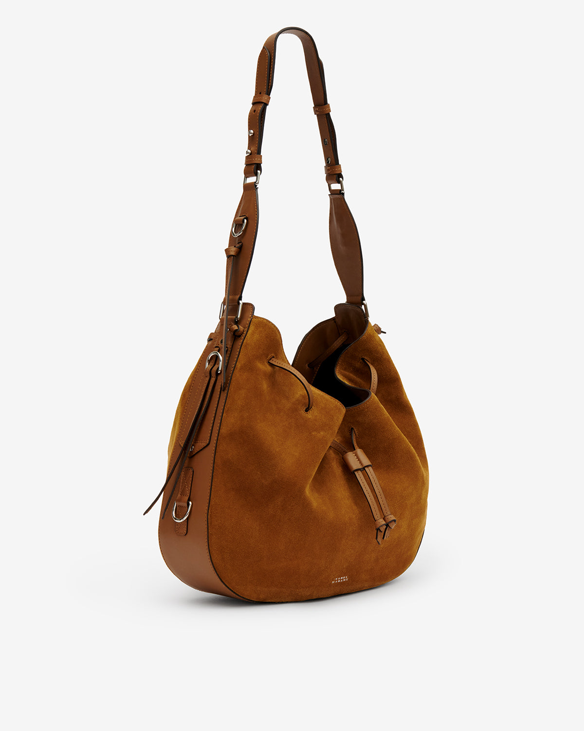 Borsa da portare a spalla bolton hobo in pelle - Cognac - Woman - 3
