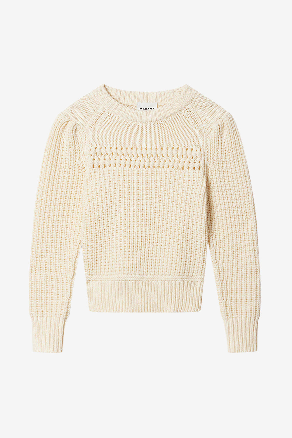 Pull en maille tube winnie - Écru - Woman - 1