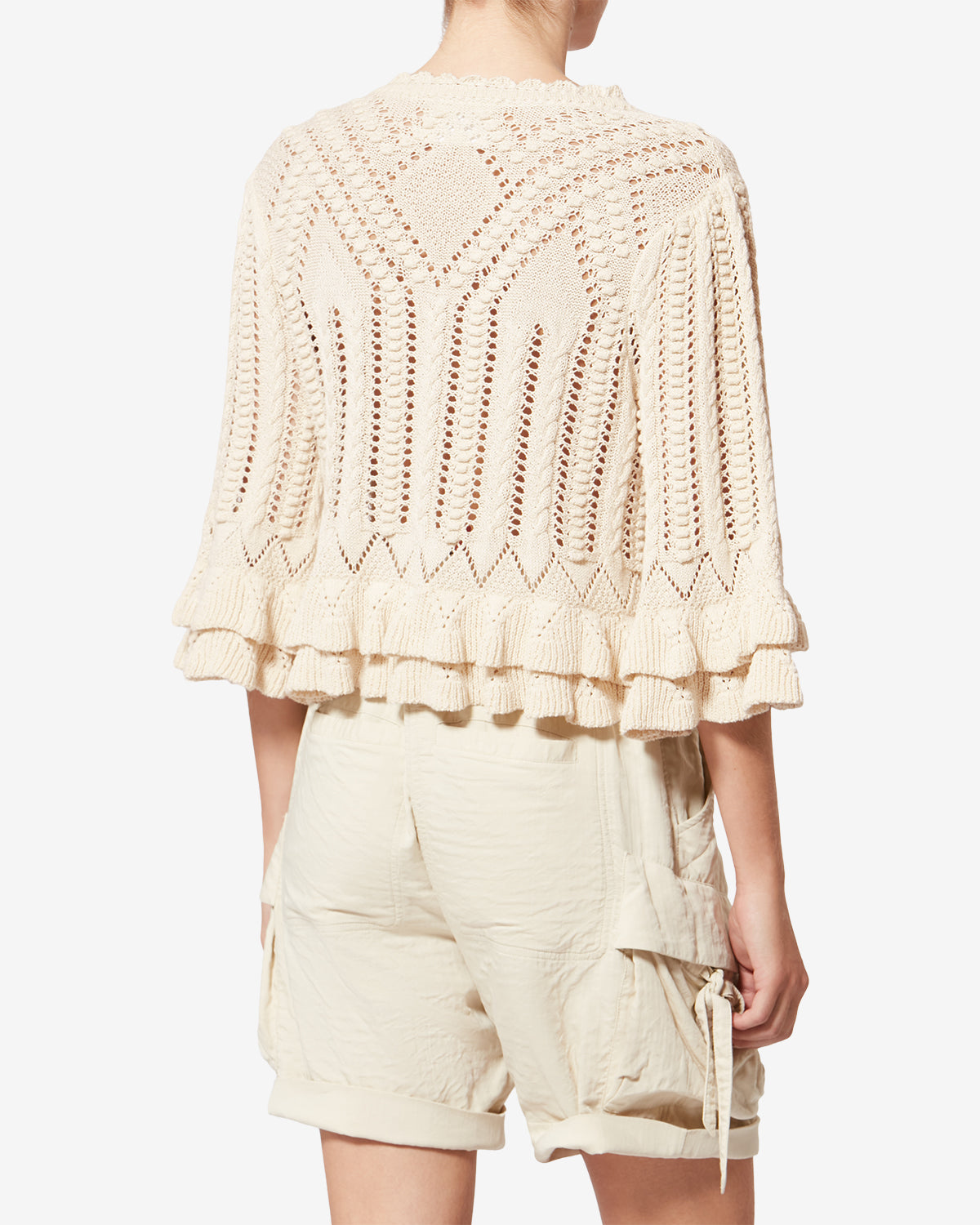 NORMA SWEATER Woman ecru | ISABEL MARANT Official online store