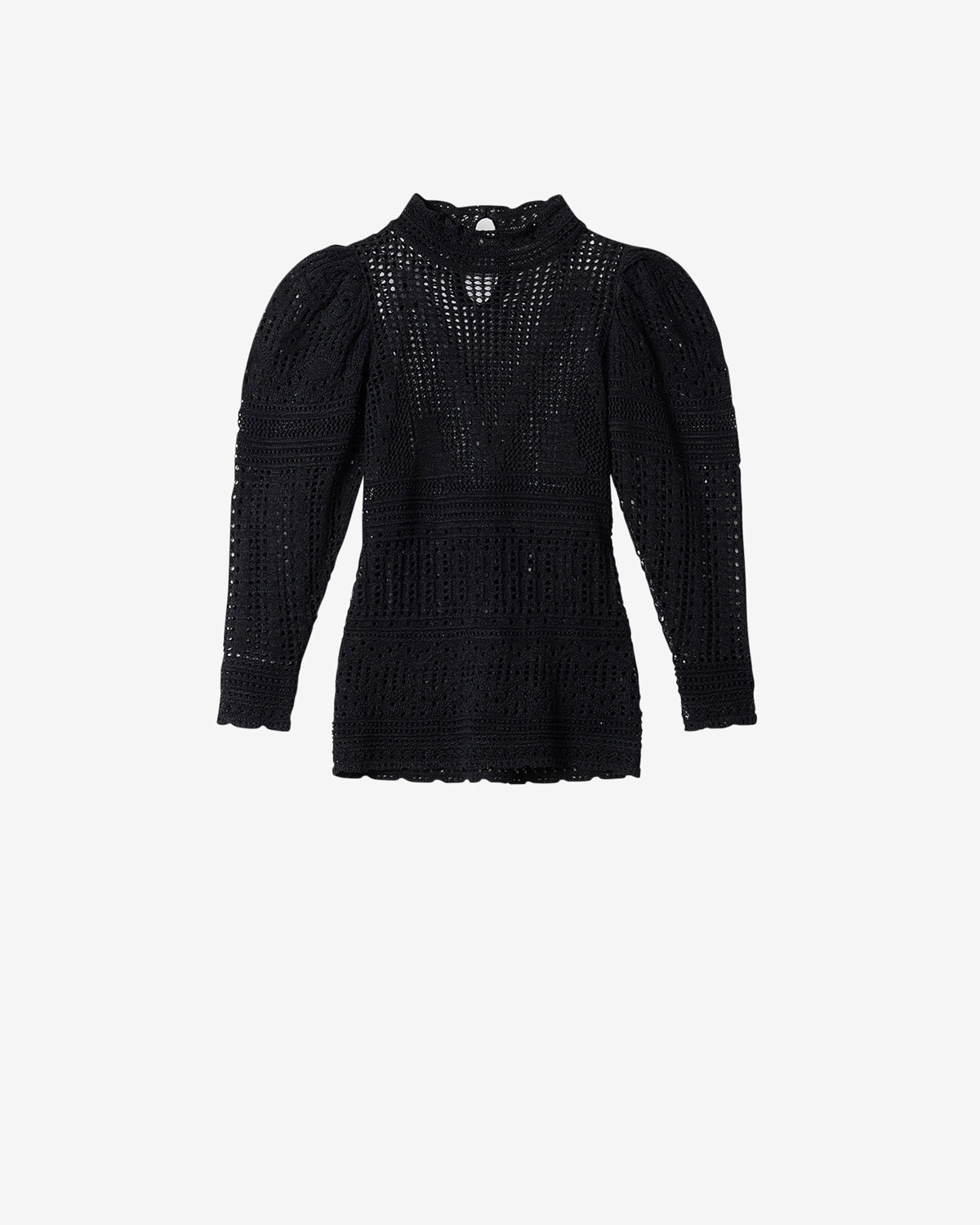Maglione dahara in cotone - Nero - Woman - 5