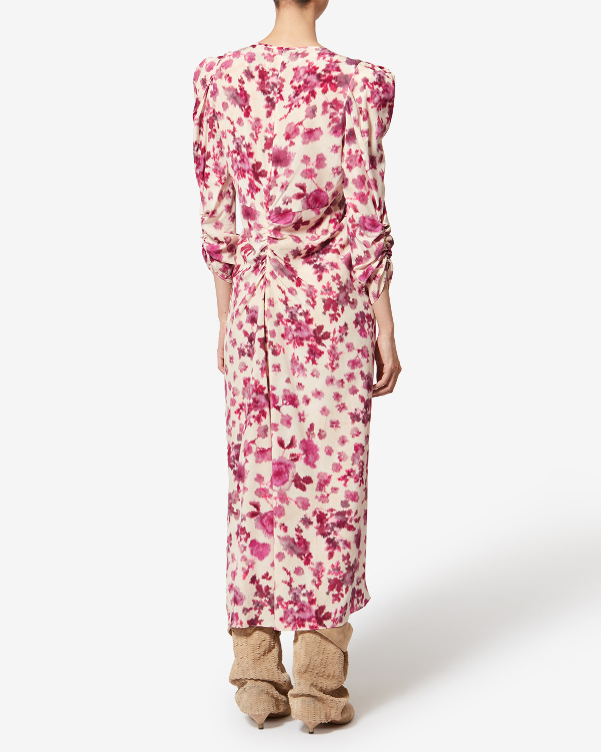 ALBINI DRESS Woman pink | ISABEL MARANT Official online store