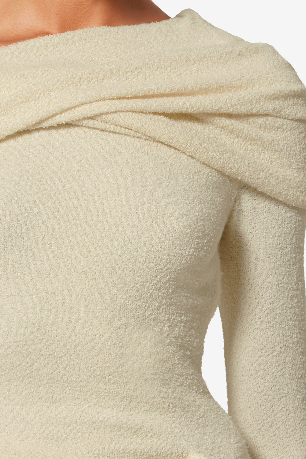 Abito fatene in cotone - Ecru - Woman - 3