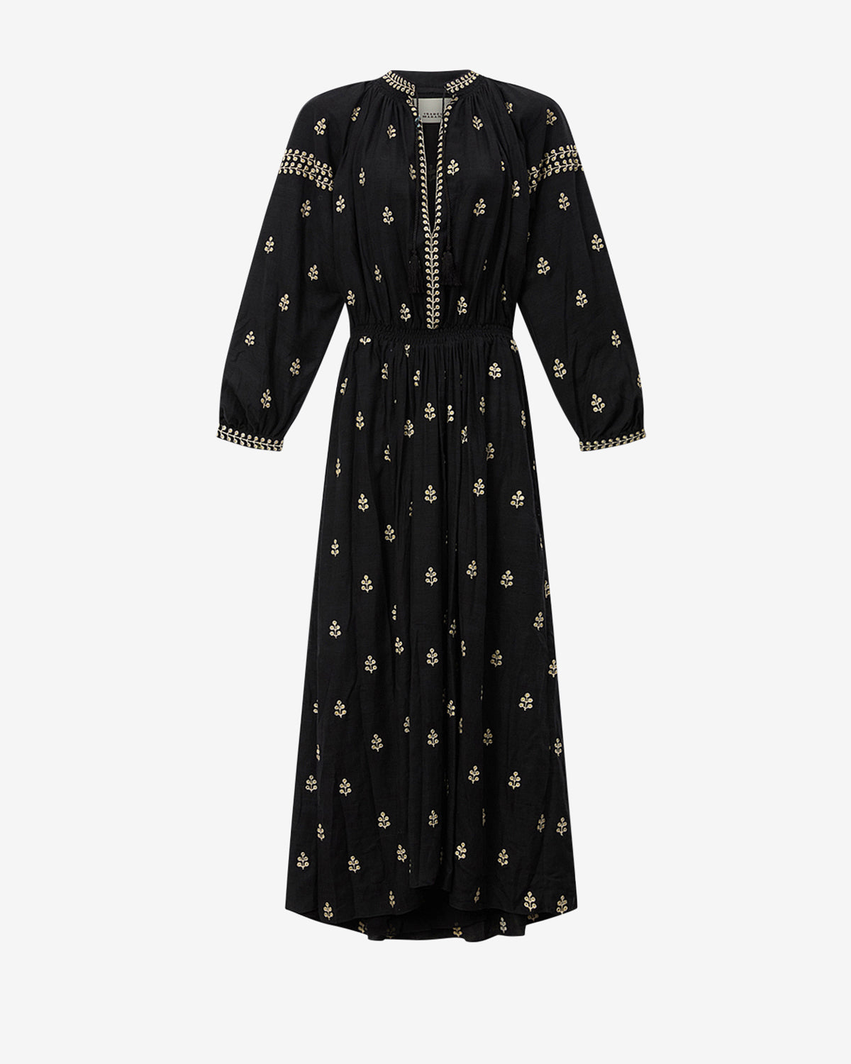 RODILIA DRESS Woman black | ISABEL MARANT Official online store