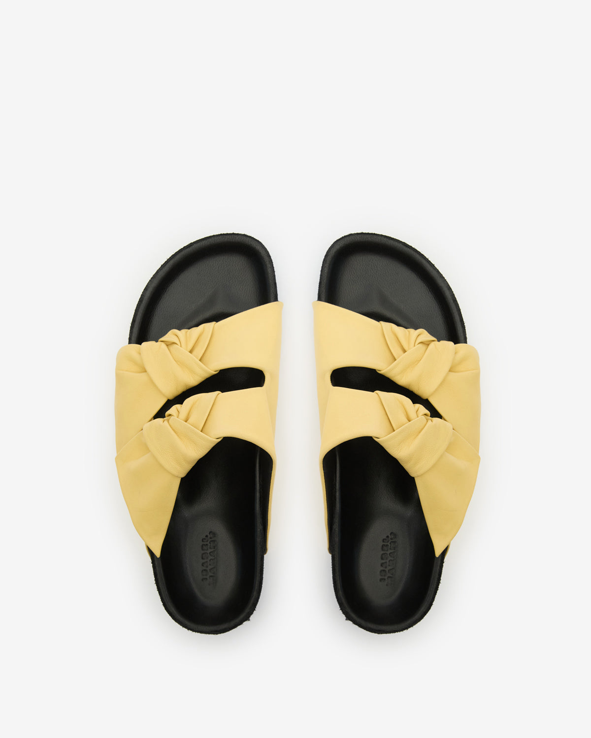 LENNYO BOW SANDALS Woman butter | ISABEL MARANT Official online store