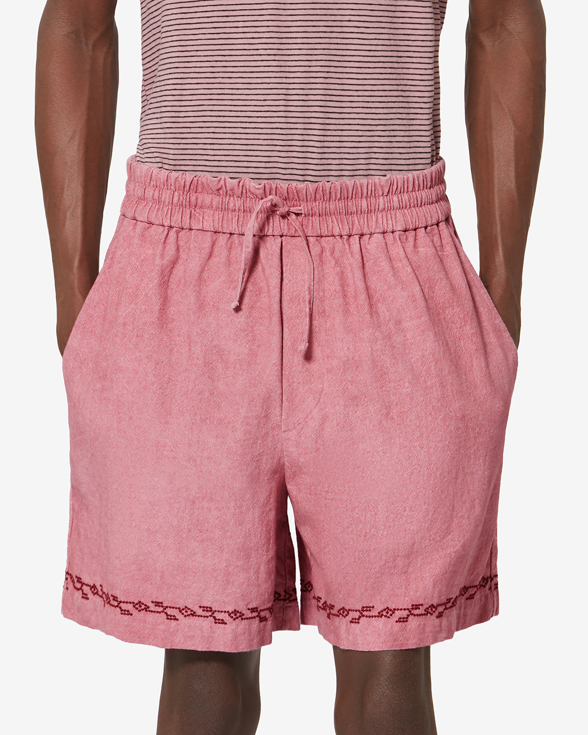 ZILAN ショートパンツ メンズ ピンク | ISABEL MARANT 公式サイト