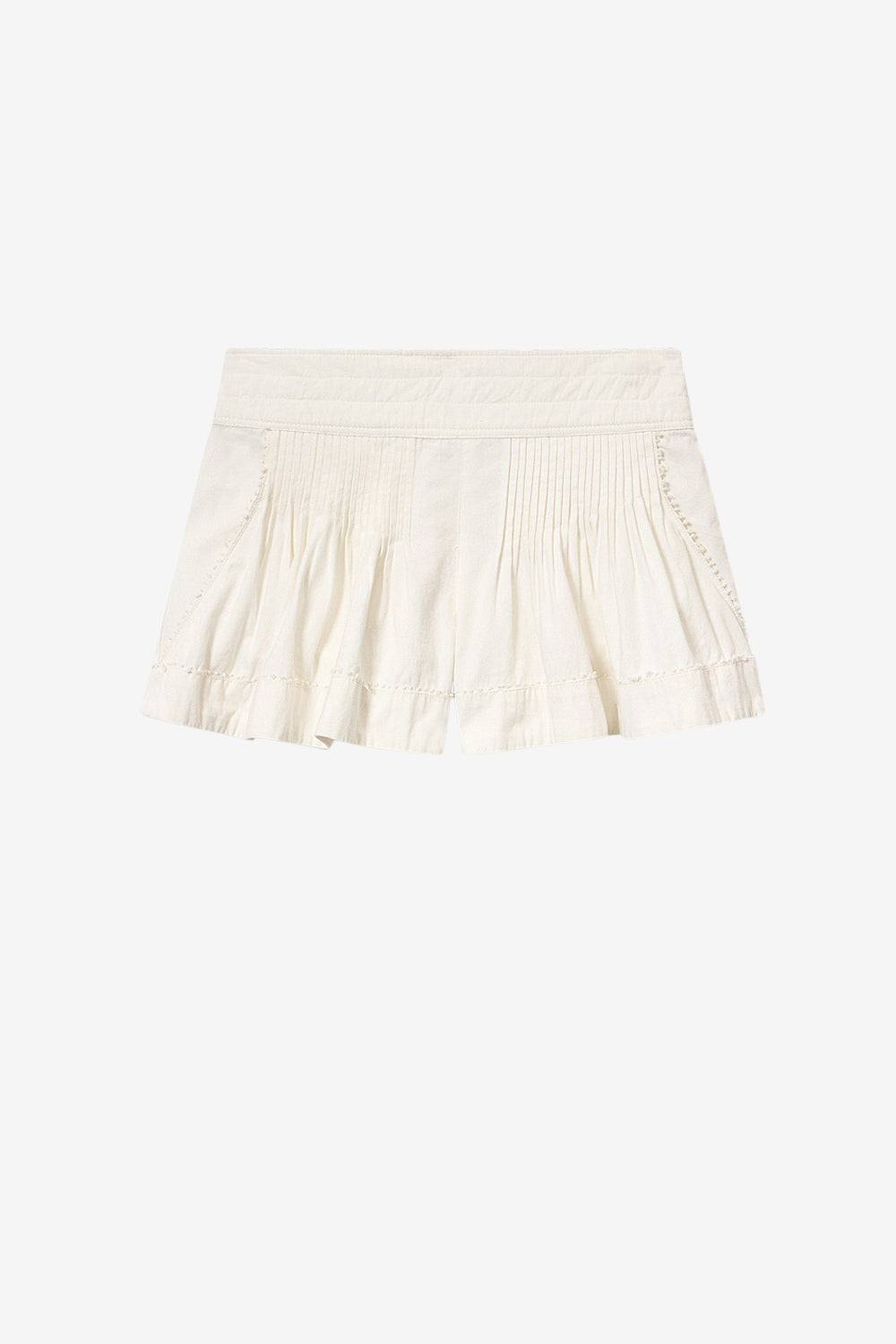 Short cybila en coton - Blanc - Woman - 1