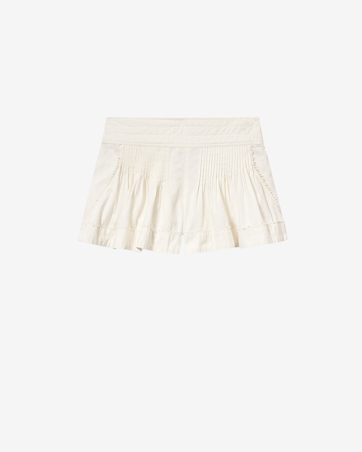Short cybila en coton - Blanc - Woman - 5