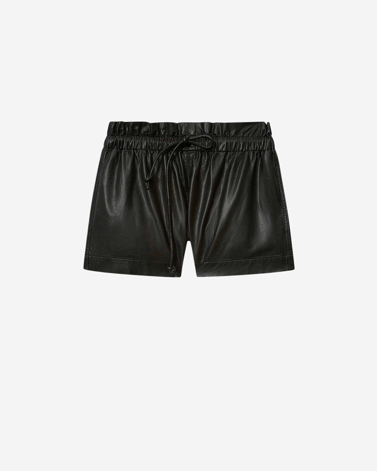 Short naline facon cuir souple et fin - Noir - Woman - 5