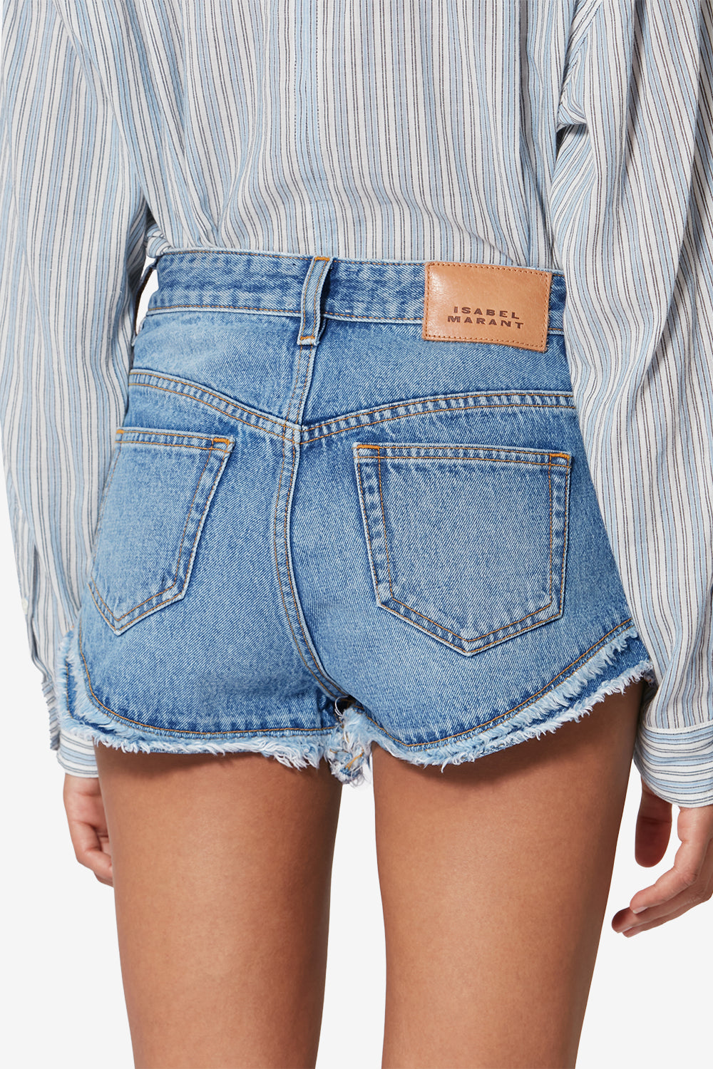 Eneidala denim shorts - Light blue - Woman - 5