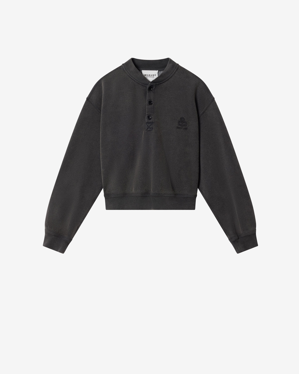 セイモ　1204560 SIMONY SWEATSHIRT Woman black | ISABEL MARANT Official online store