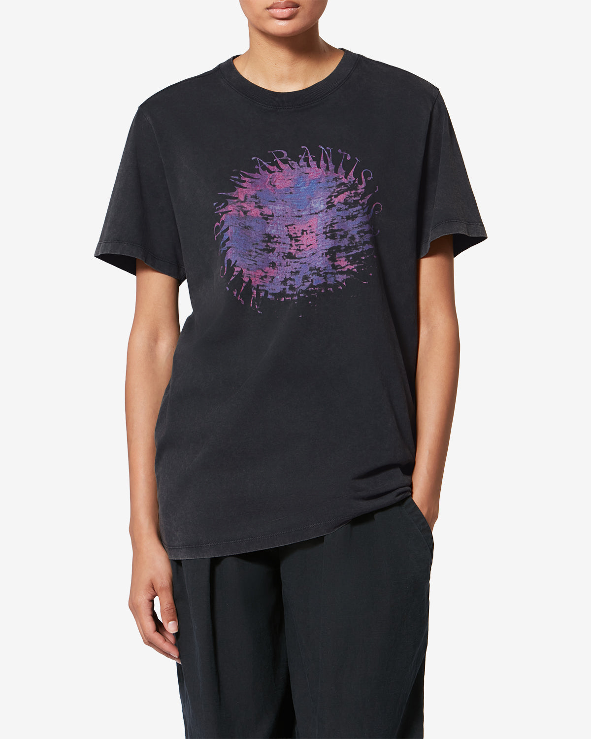ZOELINE T-SHIRT Woman black | ISABEL MARANT Official online store