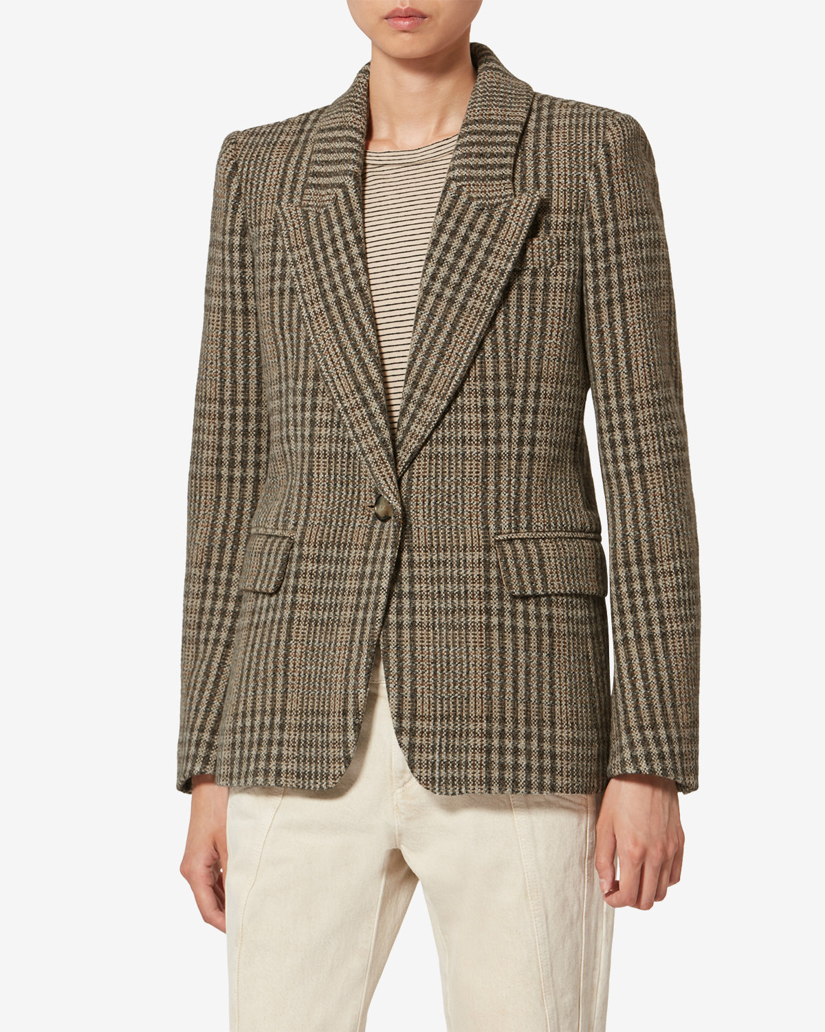 KERSTIN JACKET Woman beige | ISABEL MARANT Official online store