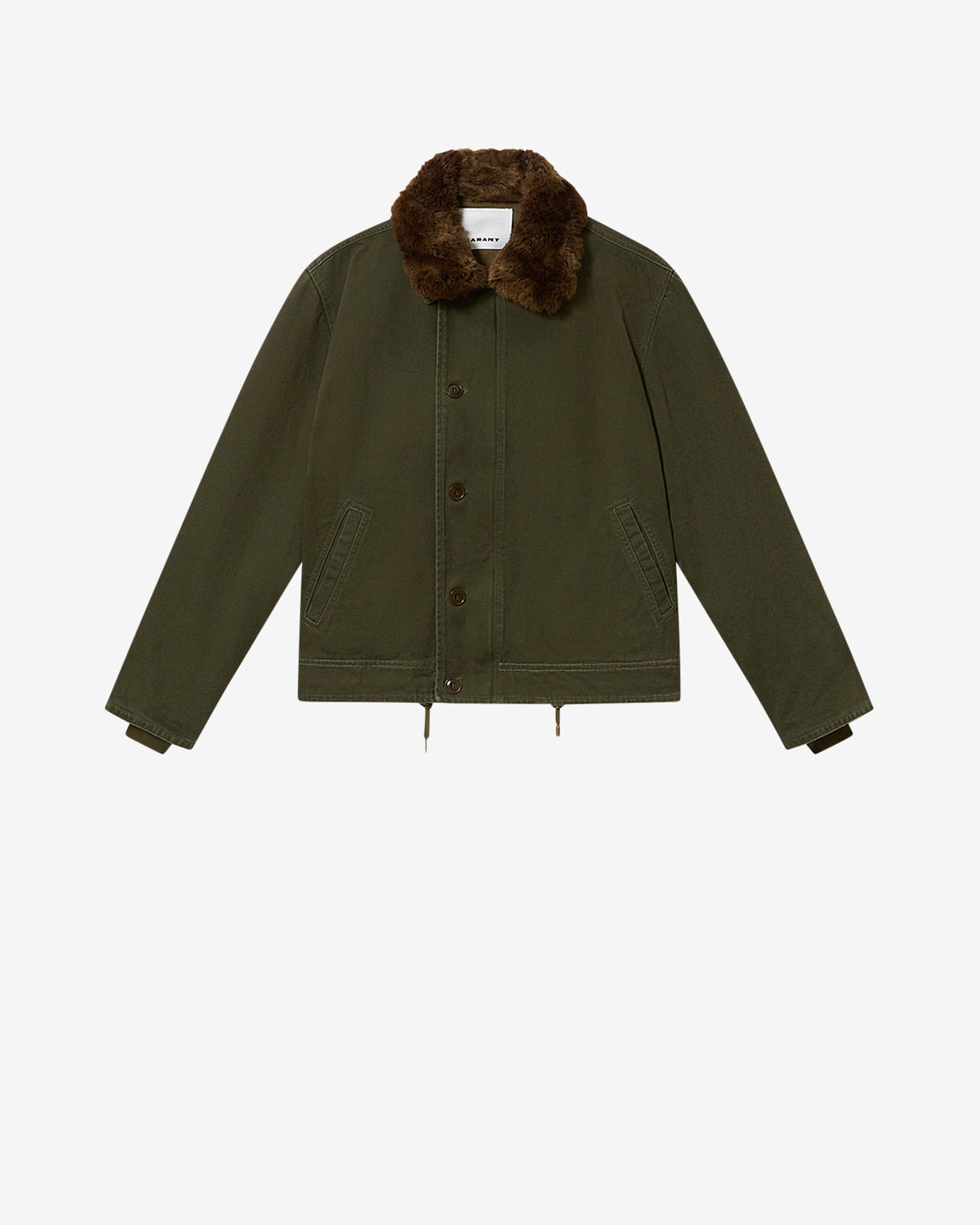 ANDY ジャケット メンズ カーキ | ISABEL MARANT 公式サイト