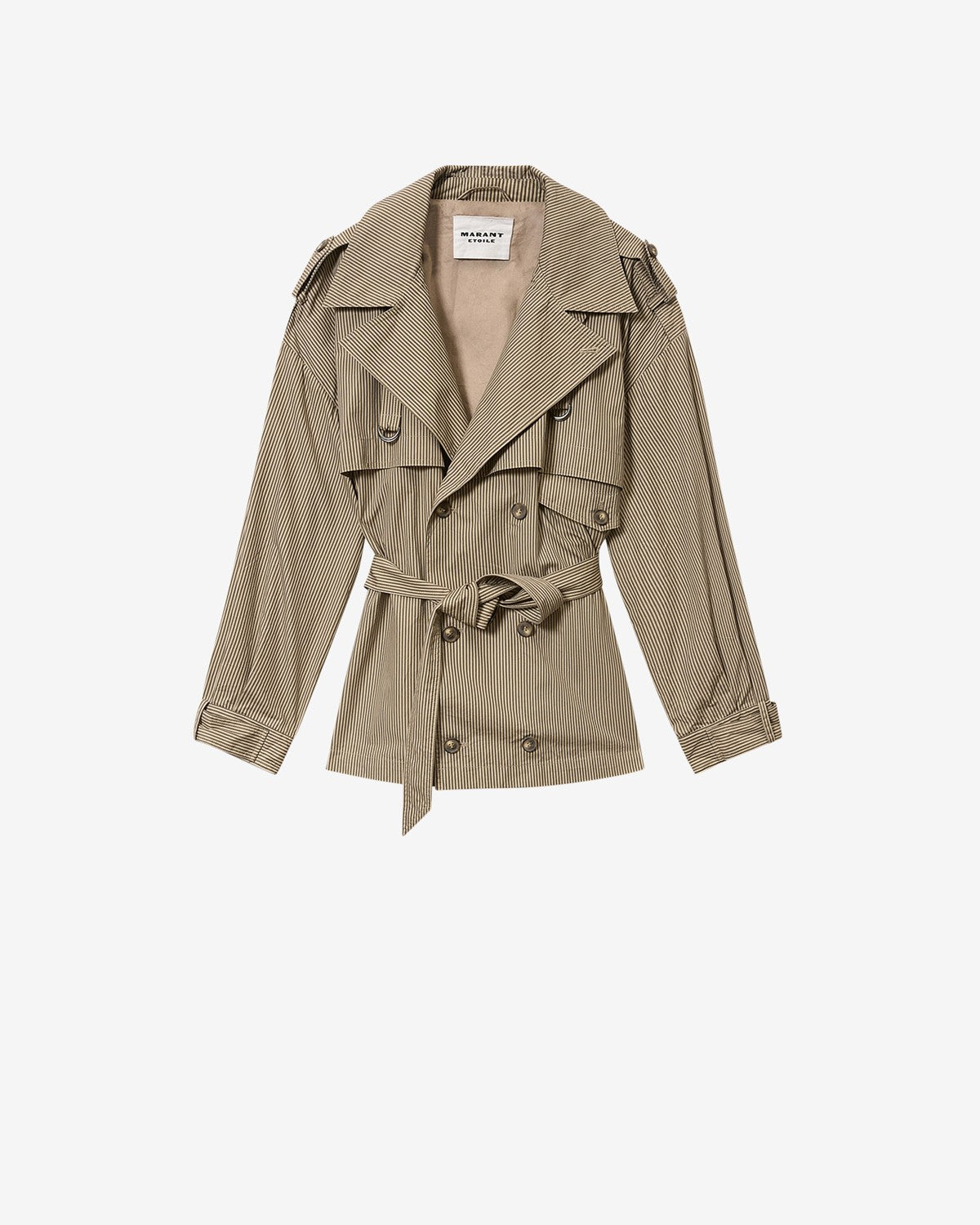 CLAYA JACKET Woman beige-khaki | ISABEL MARANT Official online store