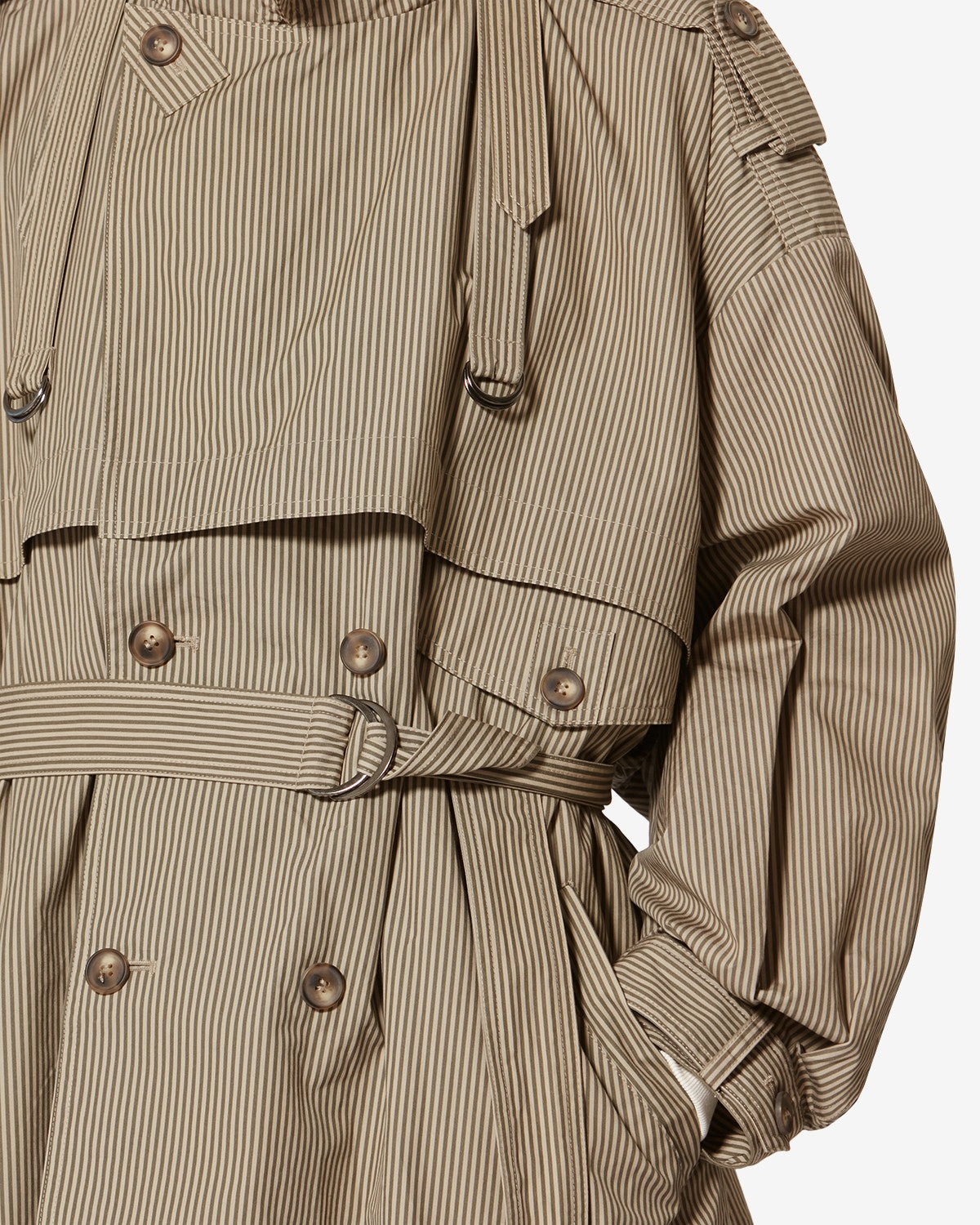 CLAYA JACKET Woman beige-khaki | ISABEL MARANT Official online store