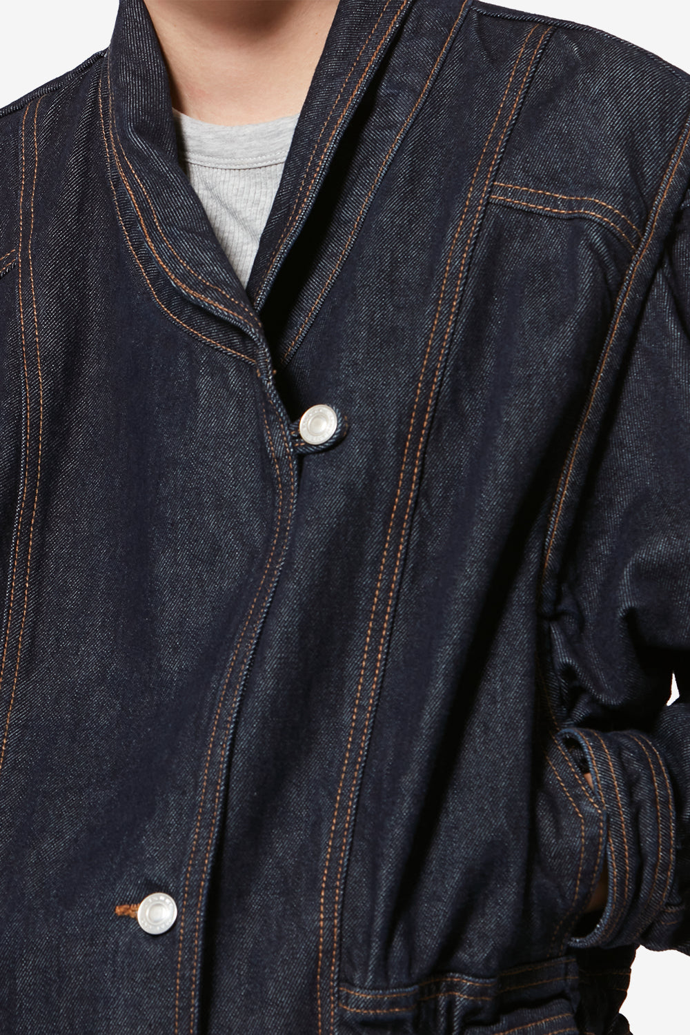 Veste dolie en denim - Foncé nuit - Woman - 3