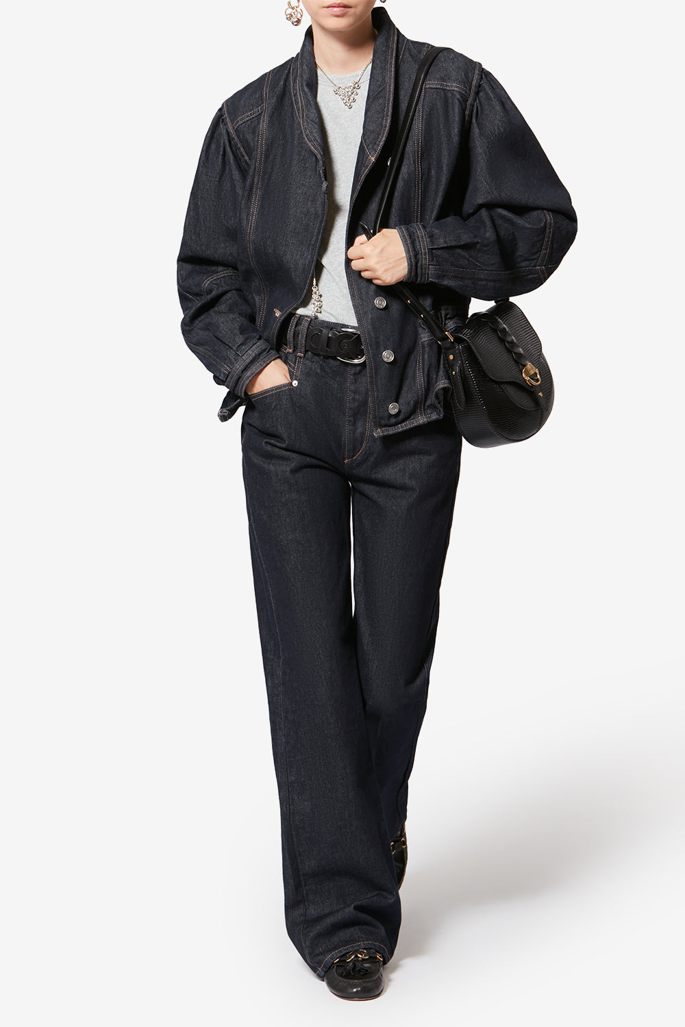 Veste dolie en denim - Foncé nuit - Woman - 2