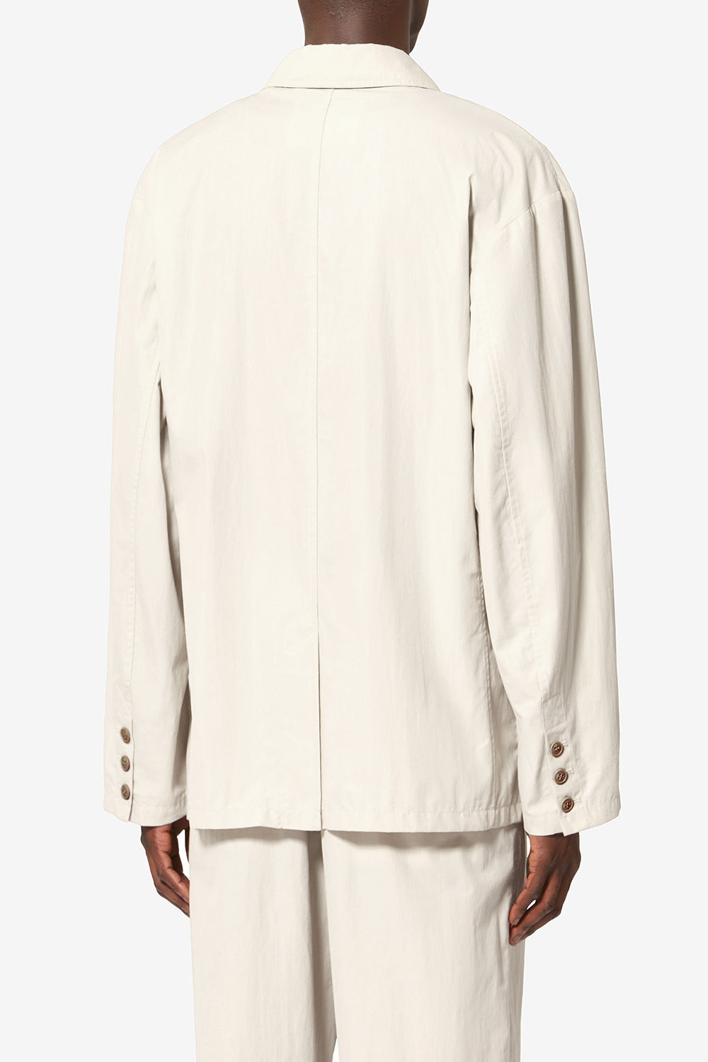 Yhann casual blazer jacket - Ecru - Man - 5