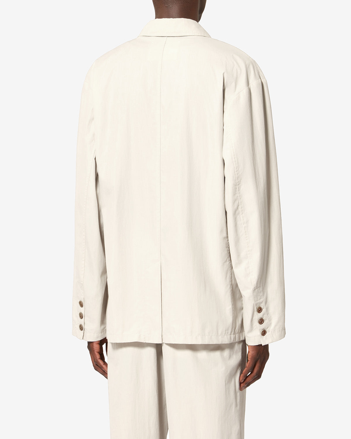 Yhann casual blazer jacket - Ecru - Man - 4