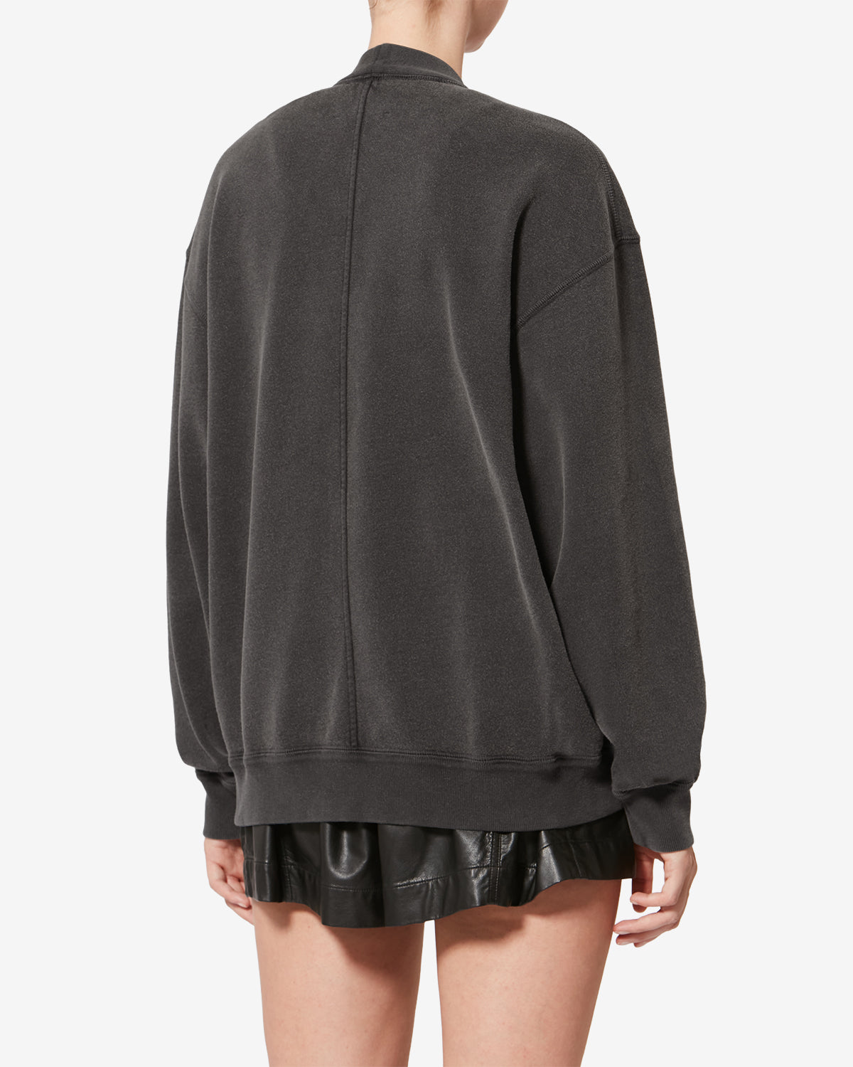 Jacke stephy aus baumwolle - Schwarz gewaschen - Woman - 4